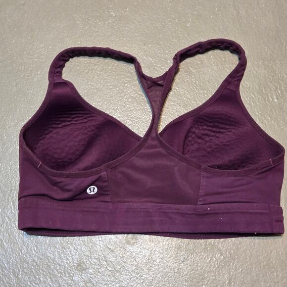 Lululemon Athletica Speed‎ Up Bra C/D in Dark Adobe Women's Size 8 - Picture 4 of 6